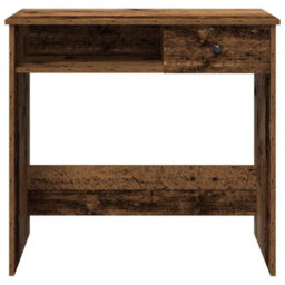 Berkfield Desk Old Wood 80X40X75 Cm Engineered Wood - thumbnail 4