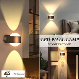 Led Wall Lamp Waterproof Indoor/outdoor Garden Light For Home Decor - thumbnail 5