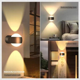 Led Wall Lamp Waterproof Indoor/outdoor Garden Light For Home Decor - thumbnail 7