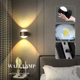 Led Wall Lamp Waterproof Indoor/outdoor Garden Light For Home Decor - thumbnail 6