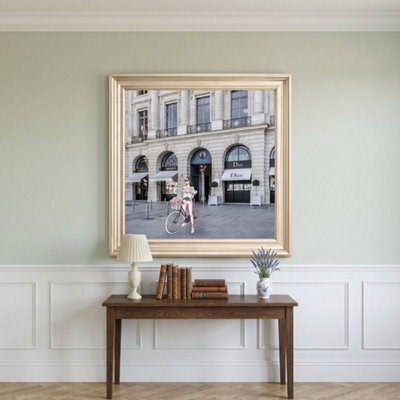 Home Luxe Interiors Dior Joaillerie Champagne Step Frame Wall Art 40X40Cm Luxury Decor - image 1