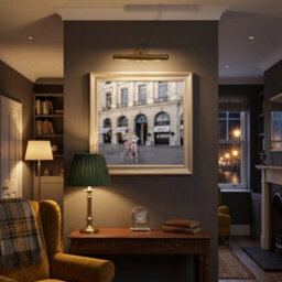 Home Luxe Interiors Dior Joaillerie Champagne Step Frame Wall Art 40X40Cm Luxury Decor - thumbnail 2