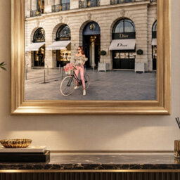 Home Luxe Interiors Dior Joaillerie Champagne Step Frame Wall Art 40X40Cm Luxury Decor - thumbnail 5