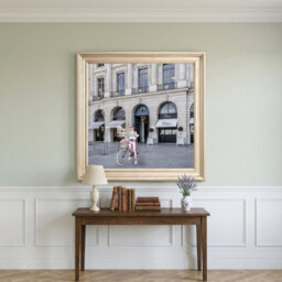 Home Luxe Interiors Dior Joaillerie Champagne Step Frame Wall Art 40X40Cm Luxury Decor - thumbnail 1