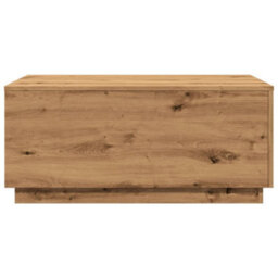 Berkfield Coffee Table With Led Lights Artisan Oak 90X50X40 Cm - thumbnail 7