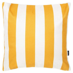 icon Cushion 43X43 Kyoto Fabric, Stripe, Yellow - thumbnail 2