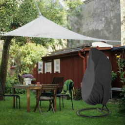 Waterproof And Dustproof Oxford Hanging Chair Cover For Patio, Rocking Chair, Floating Black - thumbnail 3