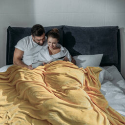 Ehc Super Soft Fluffy Snugly Solid Flannel Fleece Throws For Sofa Bed Blankets, Beige 150 Cm X 200 Cm - thumbnail 2