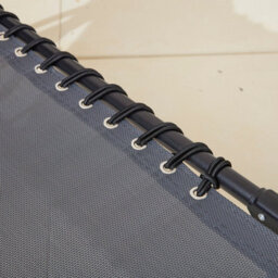 Neo Pair Of Grey Outdoor Folding Sun Loungers - thumbnail 5