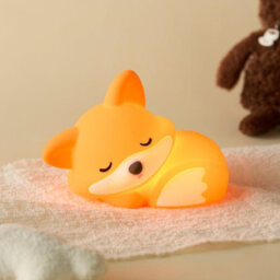 Amorly Cute Fox Lamp, Squishy Animal Night Light, Kids Baby Fox Gifts,adorable Rechargeable Animal Lamps Gifts Kawaii Room Decor For Kids - thumbnail 1