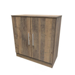 Trent 2 Door Cabinet In Vintage Oak (Ready Assembled) - thumbnail 6