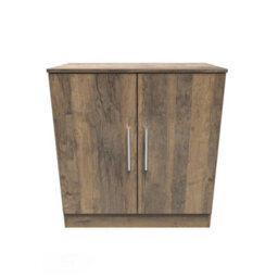 Trent 2 Door Cabinet In Vintage Oak (Ready Assembled) - thumbnail 1