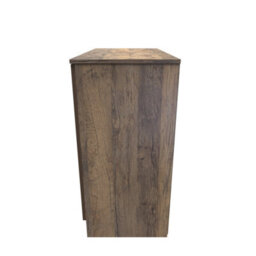 Trent 2 Door Cabinet In Vintage Oak (Ready Assembled) - thumbnail 4