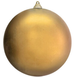 Christmas Tree World 20Cm Gold Bauble Set Shiny/matt (12 Pc) - thumbnail 6