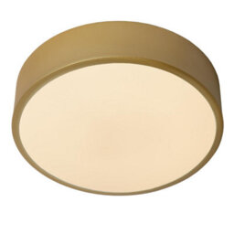 Lucide Unar 36W Led Flush Light 200 mm Matt Gold - thumbnail 5