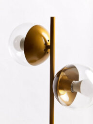 Orsina Handcrafted Large Table Lamp With Black Marble Base, Minimalist Design Desk Lamp, Versatile Lamp On A Table - thumbnail 5