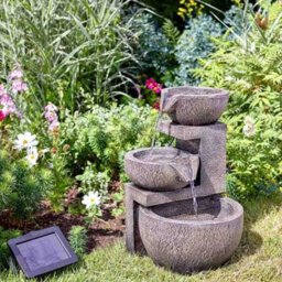 Smart Garden Solar Genoa Cascade Oriental Garden Water Feature Fountain - thumbnail 1