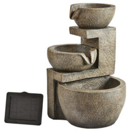 Smart Garden Solar Genoa Cascade Oriental Garden Water Feature Fountain - thumbnail 6