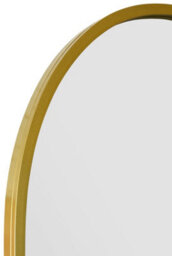 "Mirroroutlet Arcus - Gold Framed Arched Full Length Leaner / Wall Mirror 71"" X 35"" (180Cm X 90Cm)" - thumbnail 6