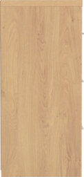 Seconique Seville Oak And White Finish 3 Drawer Chest - thumbnail 6