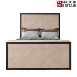 Madrid Upholstered Electric Media  Mink Tv Bed Frame - thumbnail 5