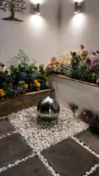 Outdoor Living UK 20Cms Stainless Steel Sphere  Tr/10105-S1.a.d - thumbnail 4