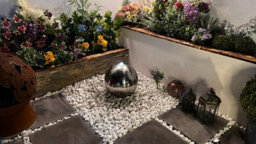 Outdoor Living UK 20Cms Stainless Steel Sphere  Tr/10105-S1.a.d - thumbnail 3