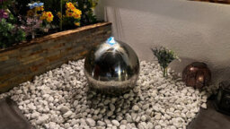 Outdoor Living UK 20Cms Stainless Steel Sphere  Tr/10105-S1.a.d - thumbnail 2
