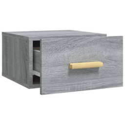Vidaxl Wall-Mounted Bedside Cabinets 2 Pcs Grey Sonoma 35X35X20 Cm - thumbnail 5