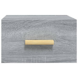 Vidaxl Wall-Mounted Bedside Cabinets 2 Pcs Grey Sonoma 35X35X20 Cm - thumbnail 7