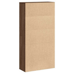 Berkfield Bookcase Brown Oak 60X24X120 Cm Engineered Wood - thumbnail 6