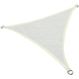 Sundaze 3.6X3.6X3.6M Sun Shade Sail Triangle Hdpe Breathable Uv Block Sunscreen Cream With Free Rope