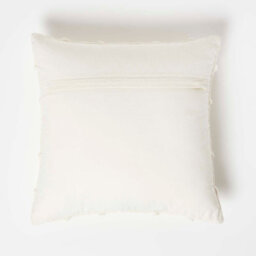 Homescapes Geometric Natural Tufted Cotton Cushion 45 X 45 Cm - thumbnail 3