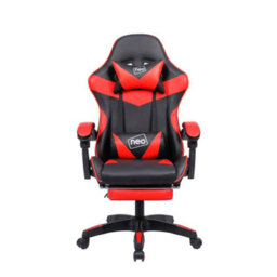 Neo Red Massage Recliner Computer Gaming Office Chair With Footrest - thumbnail 7