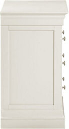 Seconique Bordeaux 3 Drawer Chest  Ivory And Oak Fully Assembled - thumbnail 5
