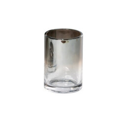 Showerdrape Ombre Smoked Glass Tumbler/toothbrush Holder - thumbnail 3