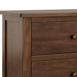 Duchy Acacia 6 Drawer Chest Fully Assembled - By Roseland Furniture - thumbnail 7