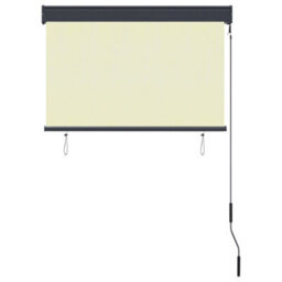 Walplus Cream Outdoor Roller Blind 100X250 Cm - Patio Balcony Shade - thumbnail 4