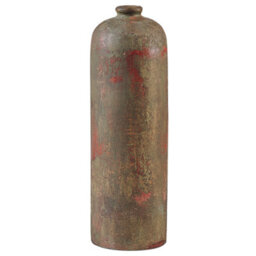 Beliani Decorative Vase Ubeda Ceramic 41 Cm Green