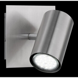 Luminosa Lighting Luminosa Marley Modern Single Spotlight Nickel Matt - Uk Stock - thumbnail 2