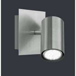 Luminosa Lighting Luminosa Marley Modern Single Spotlight Nickel Matt - Uk Stock - thumbnail 3