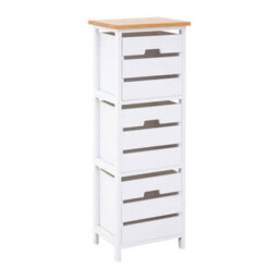 Orsina Stylish 3 Drawer Chest, Modern Chest Of Drawers For Livingroom, Sleek Minimalist Storage Chest For Lounge - thumbnail 2