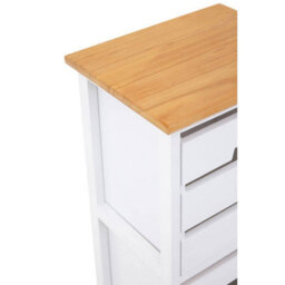 Orsina Stylish 3 Drawer Chest, Modern Chest Of Drawers For Livingroom, Sleek Minimalist Storage Chest For Lounge - thumbnail 6
