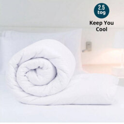 Aspire Homeware 2.5 Tog Summer Duvet Double (200X200Cm) Premium Anti-Allergy Lightweight Quilt - thumbnail 2