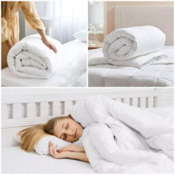 Aspire Homeware 2.5 Tog Summer Duvet Double (200X200Cm) Premium Anti-Allergy Lightweight Quilt - thumbnail 5