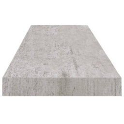 Vidaxl Floating Wall Shelves 2 Pcs Concrete Grey 90X23.5X3.8 Cm Mdf - thumbnail 6