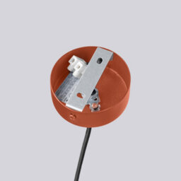 Luminosa Lighting Luminosa Halo Multi Arm Pendant Ceiling Light Red Ochre 6X G9 - thumbnail 9