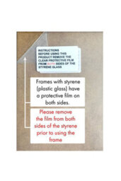 Frames By Post Metro Distressed White Frame With White Mount 50 X 70Cm Image Size A2 - thumbnail 5
