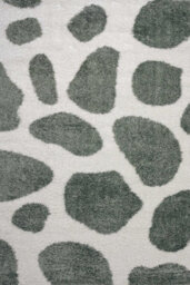 The Rugs Moodi Shaggy Green Erosan Rug Runner Abstract Thick High Pile For Living Rooms, Bedrooms, Hallways, Kitchens - thumbnail 1
