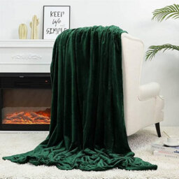 Casabella Deluxe Soft Faux Fur Mink Fleece Throw Blanket - thumbnail 5